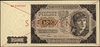 500 złotych 1.07.1948, seria AA 1897233, czerwony nadruk SPECIMEN, Miłczak 140b