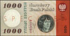 1.000 złotych 29.10.1965, seria A 0000000, czerw