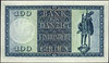 100 guldenów 1.08.1931, seria D/A, Miłczak G50b, Ros. 841, wyśmienicie zachowane, rzadkie w tym st..