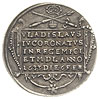 Władysław IV, medal koronacyjny (żeton) 1633 r., Aw: W prostokącie napis poziomy VLADISLAVS IV COR..
