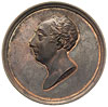 Adam Czartoryski, medal autorstwa C. Baerendta, 1824 r, Aw: Popiersie w lewo i sygnatura na ramien..