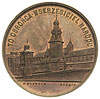 medal sygnowany F. Wojtych Kraków wybity w 1890 roku upamiętniający przeniesienie zwłok Adama Mick..