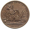 Maurycy Saski, medal autorstwa J. Dassiera i synów wybity w 1747 r., poświęcony Maurycemu Saskiemu..