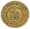 dukat 1692 z tytulaturą Leopolda I, złoto 3.45 g, Fr. 1109, Gaedechens 118, patyna