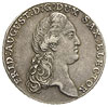 Fryderyk August III 1763-1806, talar 1785 I.E.C., Drezno, 27.90 g, Dav 2696, Schnee 1080, patyna