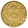 Saksonia Coburg-Gotha, Karol Edward 1900-1918, 10 marek 1905 A, Berlin, złoto 3.97 g, J. 273, mone..