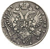 rubel 1733, Kadaszewski Dwor, Diakov 20, patyna