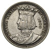 25 centów pamiątkowe 1893, typ Isabella Quarter, wybite z okazji Wystawy Kolumbijskiej w Chicago, ..