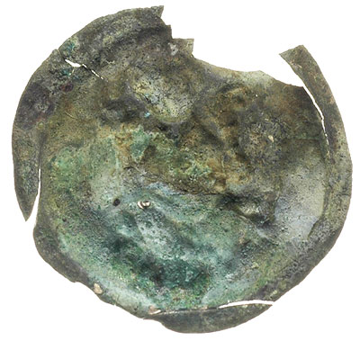 brakteat- naśladownictwo monety hamburskiej