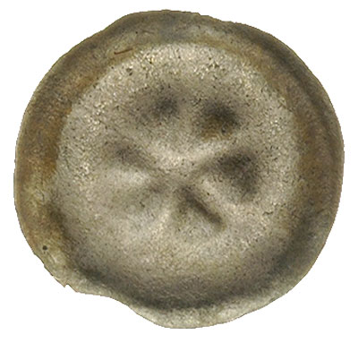 brakteat XIII/XIV w., Sześcioramienna gwiazda, 0.21 g, Dbg. 129