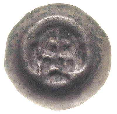 brakteat ok. 1337-1345, Korona, nad nią krzyżyk, 0.22 g, BRP Prusy T11.16