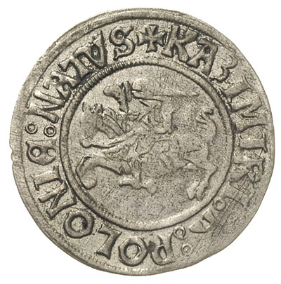 grosz bez daty, Głogów, Fbg. 295, moneta bita przez królewicza Zygmunta jako księcia głogowskiego, dość ładny i czytelny egzemplarz