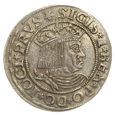grosz 1530, Toruń, delikatna patyna