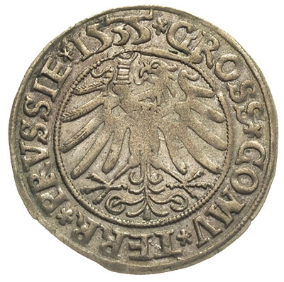 grosz 1535, Toruń, małe popiersie króla