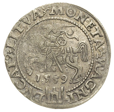 grosz na stopę litewską 1559, Wilno, Ivanauskas 