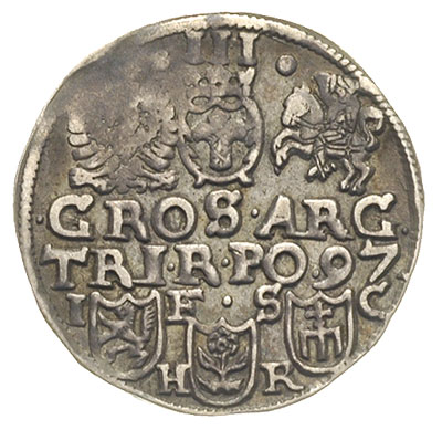 trojak 1597, Bydgoszcz, Iger B.97.2.b, patyna