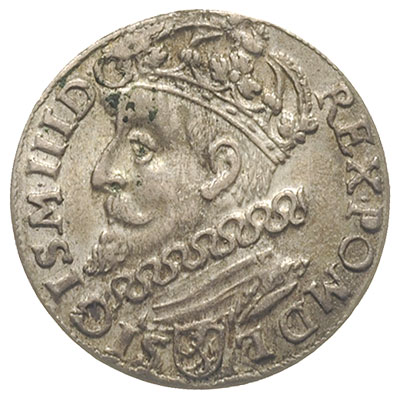 trojak 1601, Kraków, popiersie króla w lewo, Iger K.01.1.a (R1), ładnie zachowany, delikatna patyna