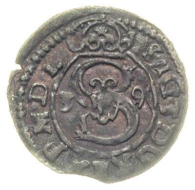 trzeciak 1625, Łobżenica, w dacie na rewersie cyfra 5 jest podobna do 3 i często data jest czytana jak 1623, rzadki, patyna, moneta z 21 aukcji WCN