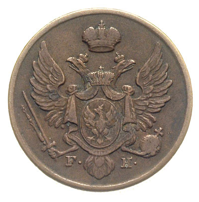 3 grosze 1830, Warszawa, litery F H, Iger KK.30.