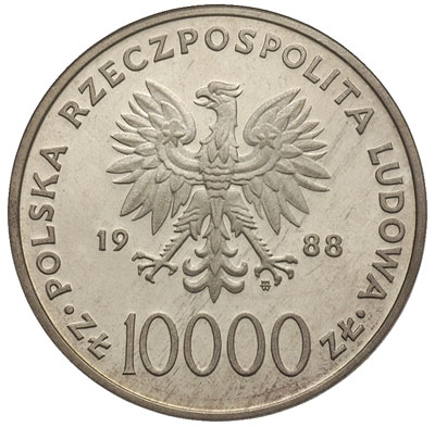 10 000 złotych 1988, Warszawa, Jan Paweł II, Par