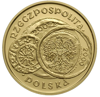 200 złotych 2000, Warszawa, Zjazd w Gnieźnie, zł