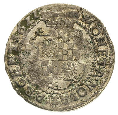 24 krajcary (bez oznaczenia nominału) 1622, Legnica, FuS 1693, Ejzenhart III. 63 (R3), srebro 5.24 g, rzadkie i ładne