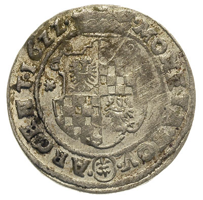 24 karjcary (bez oznaczenia nominału) 1622, Legnica, FuS 1693, Ejzenhart III. 63 (R3), srebro 5.47 g, rzadkie