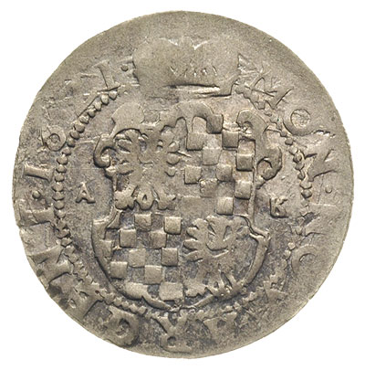 24 krajcary 1621, mennica nieokreślona, litery A - K, FuS 1621, Ejzenhart -, srebro 5.31 g, wada blachy