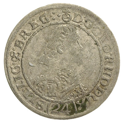24 karjcary 1623, mennica nieokreślona, gwiazdy po bokach tarczy herbowej, FuS 1658, Ejzenhart III. 107, srebro 4.43 g, ładne