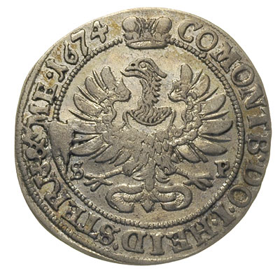 VI krajcarów 1674, Oleśnica, FuS 2295