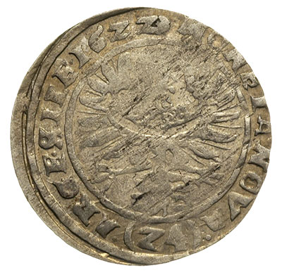 24 krajcary 1622. Wrocław, moneta z popiersiem Ferdynanda II, FuS 90, Ejzenhart X. 2. (R2), srebro 4.96 g