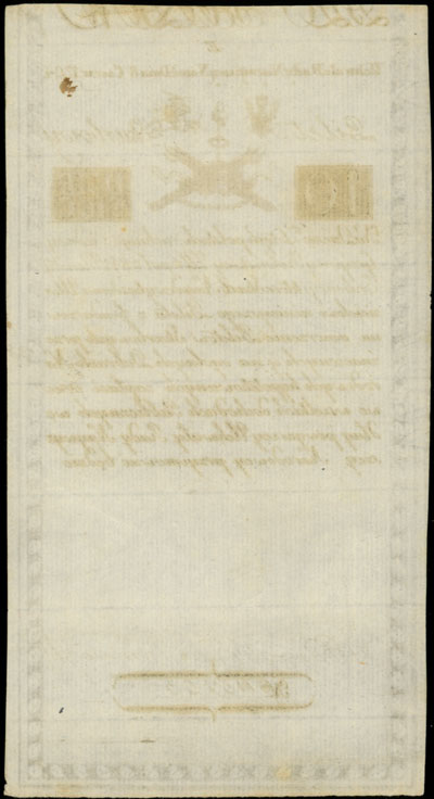 10 złotych 8.06.1794, seria E, widoczny niewielk