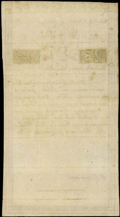 25 złotych 8.06.1794, seria A, widoczny firmowy znak wodny, Miłczak A3, Lucow 24c (R2)