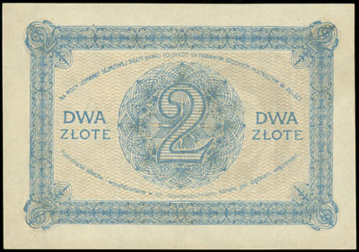 2 złote 28.02.1919, seria S.54.A 025236, Miłczak