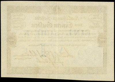 1 gulden 1.03.1811 (1 ryński), Pick A44, piękny 