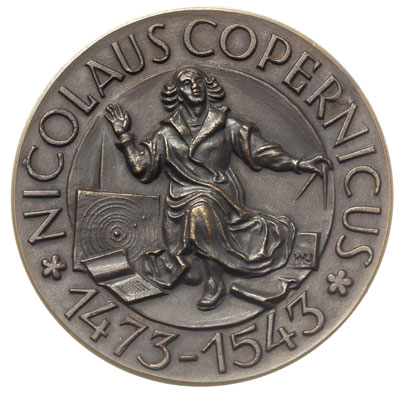 Mikołaj Kopernik, medal autorstwa Wojciecha Jast