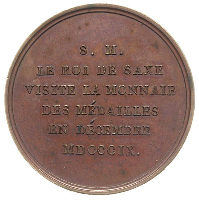 medal sygnowany ANDRIEU F DENON D, wybity w 1809