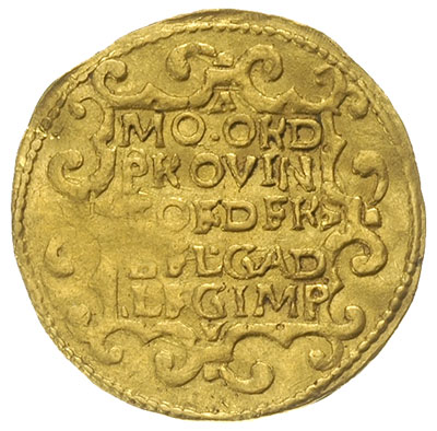 dukat 1637, złoto 3.42 g, Delm. 649, Purmer Ge46