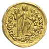 solidus 408-422, Rawenna, Aw: Popiersie cesarza w diademie w prawo, wokoło D N HONORI-VS P F AVG, ..