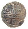 denar jednostronny ok. 1185-1201; Krzyż dwunitko