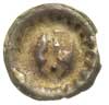 brakteat ok. 1280-1350, Klucz, promienista obwódka, 0.42 g, Dbg. 158, patyna