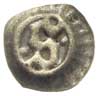 brakteat XIV w., Gotycka litera S, promienista o