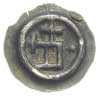 brakteat ok. 1345-1353, Prostokąt z dwoma krzyża