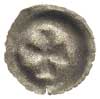 brakteat ok. 1490-1510, Krzyż grecki, 0.19 g, BRP Prusy T21, patyna