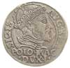 grosz na stopę polską 1547, Wilno, większa głowa króla, Ivanauskas 5SA6-3, patyna