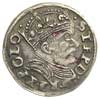 trojak 1586, Poznań, data z lewej strony monety, Iger P.86.2.f (R1), ładnie zachowany, patyna
