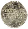 trojak 1586, Poznań, data z lewej strony monety, Iger P.86.2.e (R1), nieco niedobity, ale ładny eg..