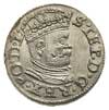 trojak 1586, Ryga, odmiana z małą głową króla, Iger R.86.2.d (R), Gerbaszewski 2, moneta z 21 aukc..