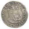 grosz 1579, Olkusz, odmiana z popiersiem króla przerywającym obwódkę, T. 18, moneta z 21 aukcji WC..