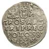 trojak 1598, Wschowa, litery HR - K, Iger W.98.2.d, moneta w starszej literaturze przypisywana men..